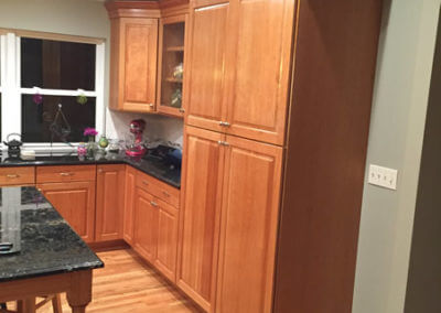 Cherry Kitchen Cabinet Project