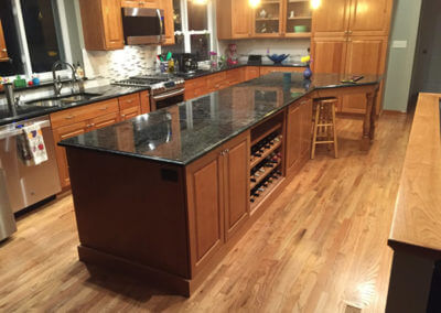 Cherry Kitchen Cabinet Project