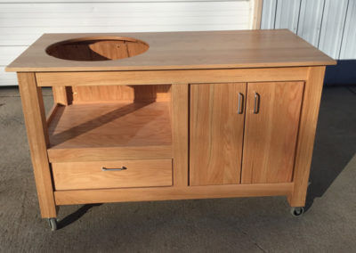 Oak Egg Cabinet Project