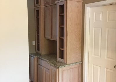 kitchen remodel cabinet project