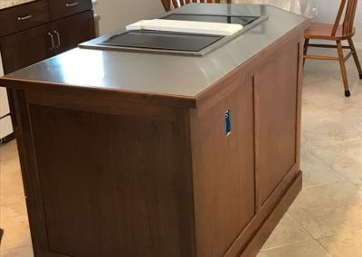 kitchen oak cabinet project